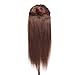 14 inch 120g Double Weft Clip in Hair Extensions 100% Remy Human Hair Full Head Thick Thickened Soft Silky Straight 8pcs 18clips #2 Dark Brown