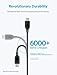 Anker [2-Pack] Powerline+ USB C to USB A Fast Charging Cable, for Samsung Galaxy Note 8 / S8 / S8+ / S9 /S10, Sony XZ, LG V20 / G5 / G6 and More (3ft)(Gray)