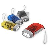 (Chromo Inc) 4 Pack Hand Crank Flashlight - New