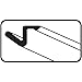 M-D Building Products 91868 81 in. White Vinyl-Coated Foam Top and Sides Door Seal for Doors with Kerf/Channel