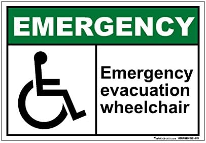 Emergency - Emergency evacuation wheelchair