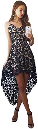 Sugarwewe Sexy Exposed Shoulder Skater Dress High Low Party Club Dress
