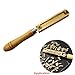 Hot Foil Stamping T-Slot Holder for Brass Stamp Die Mold DIY Leather Bronzing Stamping (Length 10cm)
