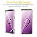 AMBBERDR 3-Pack Screen Protector for Samsung Galaxy S9 Max Coverage Flexible Film [Not Wet Applied] with Lifetime Replacement Warranty