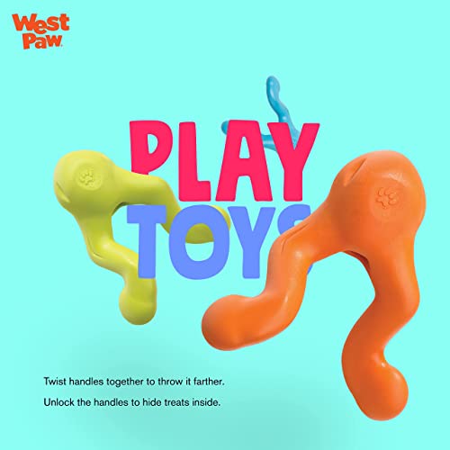 WEST PAW Zogoflex Tizzi Treat Dispensing Dog Toy Interactive Play Toy