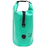 Creation Core 25L Dry Bag Duffle Gear Bag with Air Valve and Shoulder Strap for Floating Rafting Camping(Fruit Green)