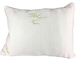 Shredded Memory Foam Pillow by Elite Rest - Designed For Back and Stomach Sleepers
