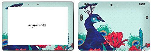 Get it Stick it SkinTabAmaFireHDX89_12 Peacock Skin for 8.9-Inch Amazon Kindle Fire HDX
