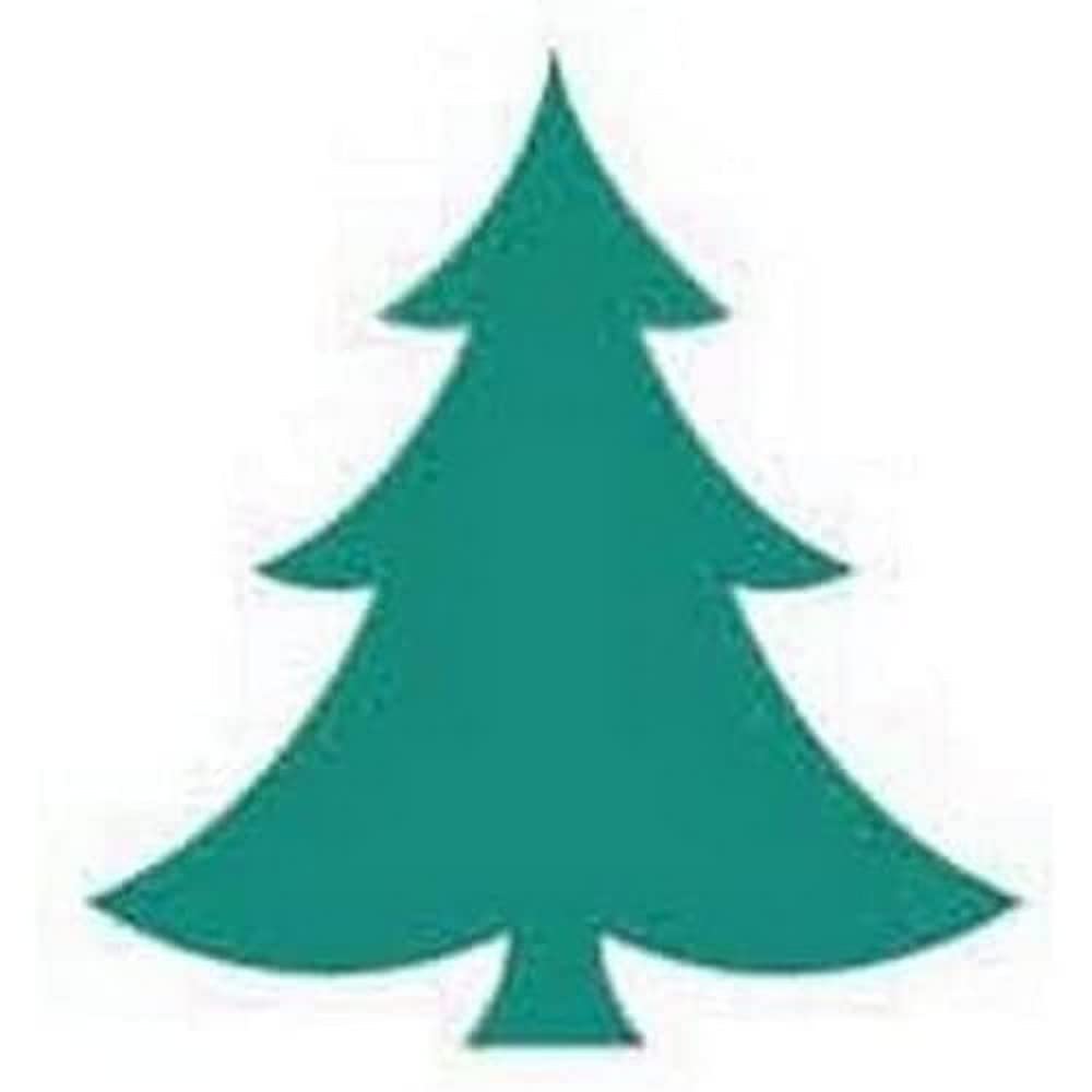 Artemio 1.6 cm Small Christmas Tree Number 3 Lever Punch, Green