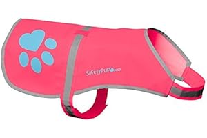 Dog Reflective Vest, Sizes to Fit Dogs 14 lbs to 130 lbs - SafetyPUP XD Hi Vis, Safety Vest Keeps Dogs Visible On and Off Leash in Both Urban and Rural Environments