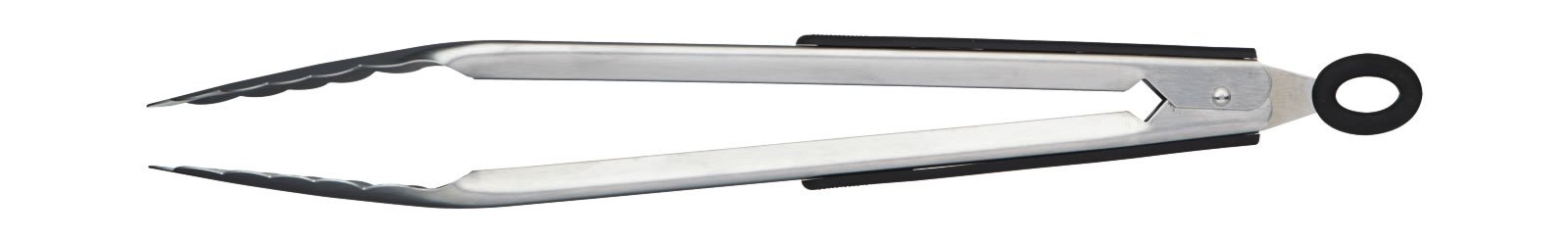 MasterClass Heavy Duty Stainless Steel Kitchen Tongs with Soft Grip, 30 cm (12'')