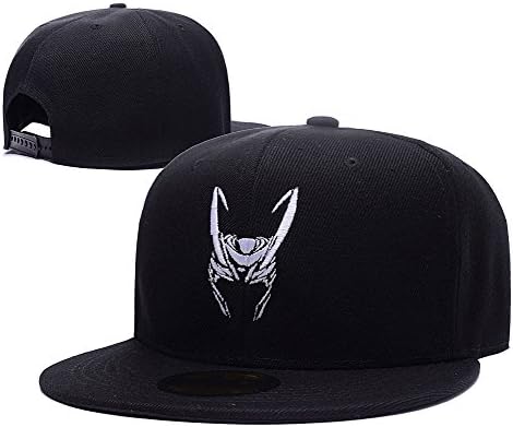 RHXING Loki Helmet Logo Adjustable Snapback Embroidery Hats Caps