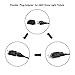 VIVOSUN 120V to 240V Plug Adapter for Grow Light Fixture with 3-Prong Grounded Sockets 2 Pack