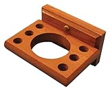 LDR 165 9810 Rustic Oak Toothbrush/Tumbler Holder, Oak