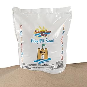 Laeto Summertime Days Childrens Play Sand 10KG Bag For Kids Non Toxic Soft Playsand Idea For Playing in sand pits