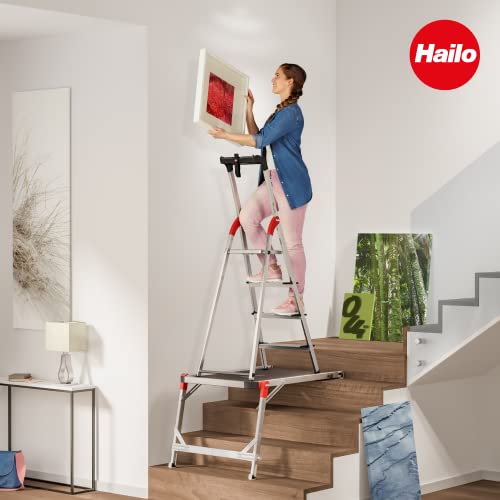 Hailo TP1 Staircase Platform Length and HeightAdjustable Telescopic