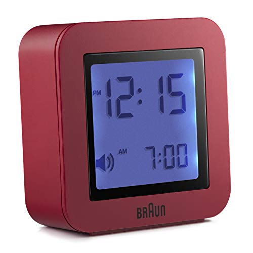 LOWELL - Sveglia Quarzo Analogica Con Luce Snooze E Suoneria Nero Ja7077n