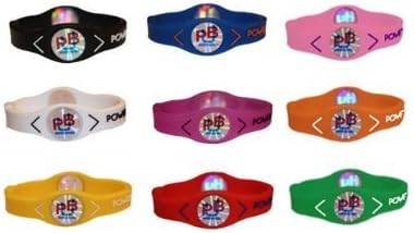 Power Up Balance Power Bands Energy Bracelets Sport Wristband New (Blue, Small)