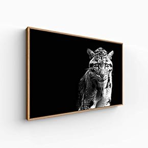 Canvas Wall Art for Living Room, Bedroom Animal Portrait Framed Canvas Prints for Home Decoration Ready to Hang - 16x24 inches