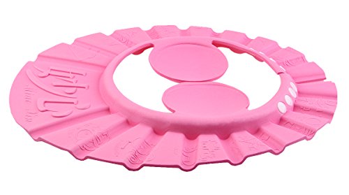 Zcargel Hot Sale Upgraded version Adjustable Safe Shampoo Shower Cap Ears Protect Bath Soft Cap For Baby