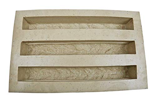 Veneer Stone Rubber Molds for Concrete, Water Table 18", Recycled Material