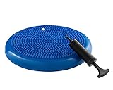 Sagler core Balance disc Cushion, Stability Wobble Cushion Easy Inflation Balance Cushion,