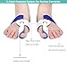 Bunion Corrector, Bunion Corrector & Bunion Relief Protector Kit, Toe Spacers Alignment Straightener Splint Treat Pain in Hallux Valgus, Tailors Bunion, Big Toe Joint, Hammer Toe (2 PCS)