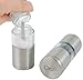 Ozeri Fresko Stainless Steel Salt and Pepper Mill and Grinder, Silver