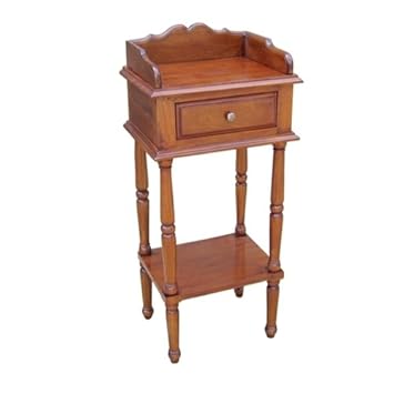 Small Telephone Table Solid Mahogany Accent Mah Amazon Co Uk
