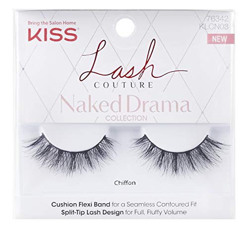Kiss Lash Couture Naked Drama Chiffon (3 Pack)