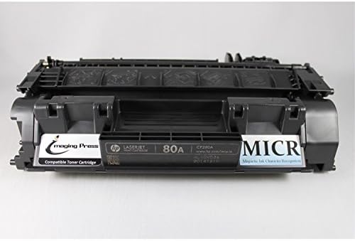 IP Premium Quality HP CF280A / 80A MICR Secure Toner Cartridge for Check Printing Compatible with HP LaserJet Pro 400 Series Printers [2,700 Page-Yield]