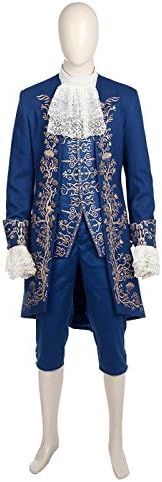 Cosplay Costume Prince Beast for Halloween Men's Suit Adult Cosplay Costume (M)