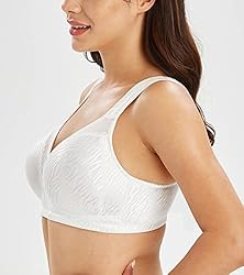 Lemorosy Women's Plus Size Full Coverage Non Padded