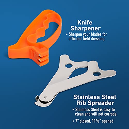 Maxam Field Dressing Kit, for Hunters and Fishermen, Portable Game