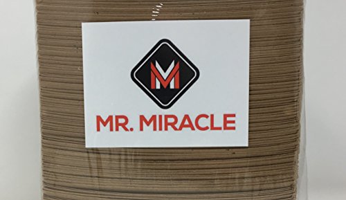 Mr. Miracle Kraft Paper Food Tray. 5-Pound Size. Pack of 50. Disposable, Recyclable and Fully Biodegradable. Made in USA - Thumbnail 4