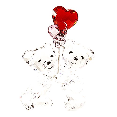 Swarovski Kris Bear, Heart Balloons