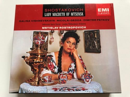 Amazon.com: Shostakovich: Lady MacBeth of Mtsensk: CDs & Vinyl