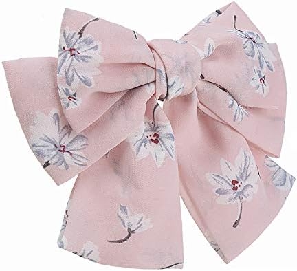 Amazon ヘアアクセサリー リボン ヘアクリップ バレッタ 大きめ 蝶結び 髪留め 髪飾り クリップ 結婚式 卒業式 入学式 パーティ 着物 浴衣 アクセサリー レディース ピンク バレッタ クリップ 通販