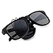 SUPERIOR ESSENTIALS Sunglasses Holder for Sun Visor/Air Vent - Conveniently Holds Sunglasses - Easy One Handed Operation (2 Pack)