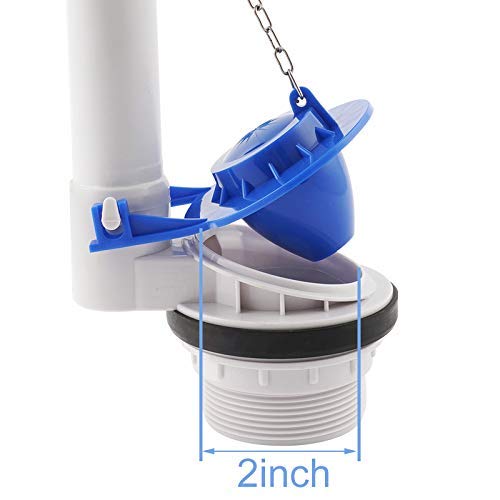 Toilet Flapper 2 Inch, 2 Packs Universal Toilet Flapper Replacement for