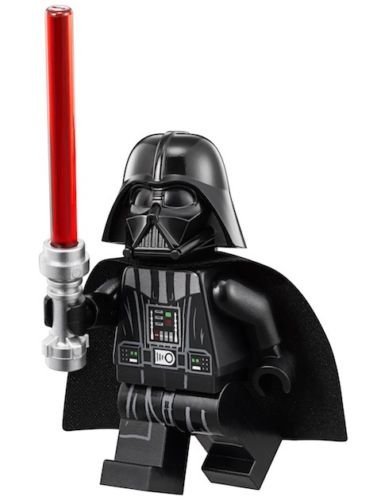 LEGO Star Wars Minifigure - Darth Vader (White Head-Neck Piece Helmet) 75093