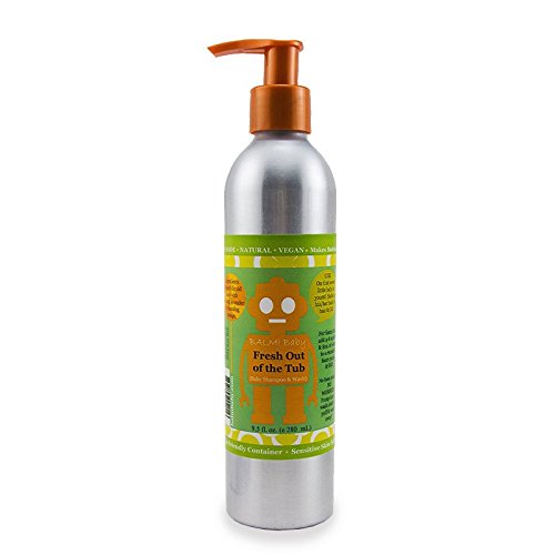 BALM! Baby FRESH OUT OF THE TUB  Natural Organic Baby Shampoo & Body Wash  Toxin-Free - Paraben-Free - Aluminum Container - Made in USA