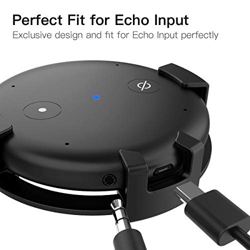 2019 New Echo Input Auto Car Air Vent Mount Bracket Holder, Boomba Universal ABS Plastic Automatic Mount Holder Compatible with Echo Input - Black