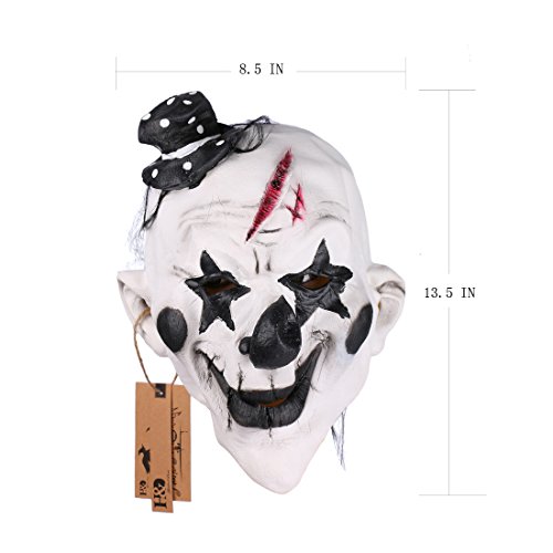 YUFENG Scary Clown Mask for Adults for Halloween Party - //coolthings.us