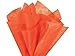 1 X Bulk Tissue Paper Orange 20" x 30" - 48 Sheets