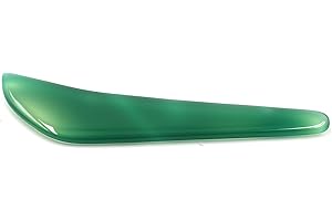 Dtacke Green 11cm/4.3" Polishing Burnisher Natural Agate Knife Gold Silver Jewellery Hand Polishing Burnisher Tool