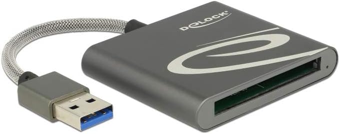 DeLOCK USB 3.0 CFast 2.0 Card Reader Anthracite
