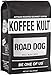 Dark Roast, Whole Bean Colombian Coffee - Koffee Kult’s Award-Winning “Road Dog” Blend - 16 oz Full Body Arabica Coffee Beans - Rich, Sweet, Cocoa Finish - Fresh Roasted and Hand-Crafted by Artisans