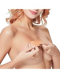 Cintas invisibles para sostén de mujer, sin tirantes, sin tirantes, para levantar pezones, sin espalda, 2 pares
