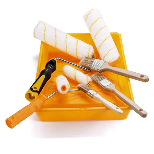 Paint Roller Kit Peaha Wall Painting Kit 10pcs/Set Small Paint Roller
